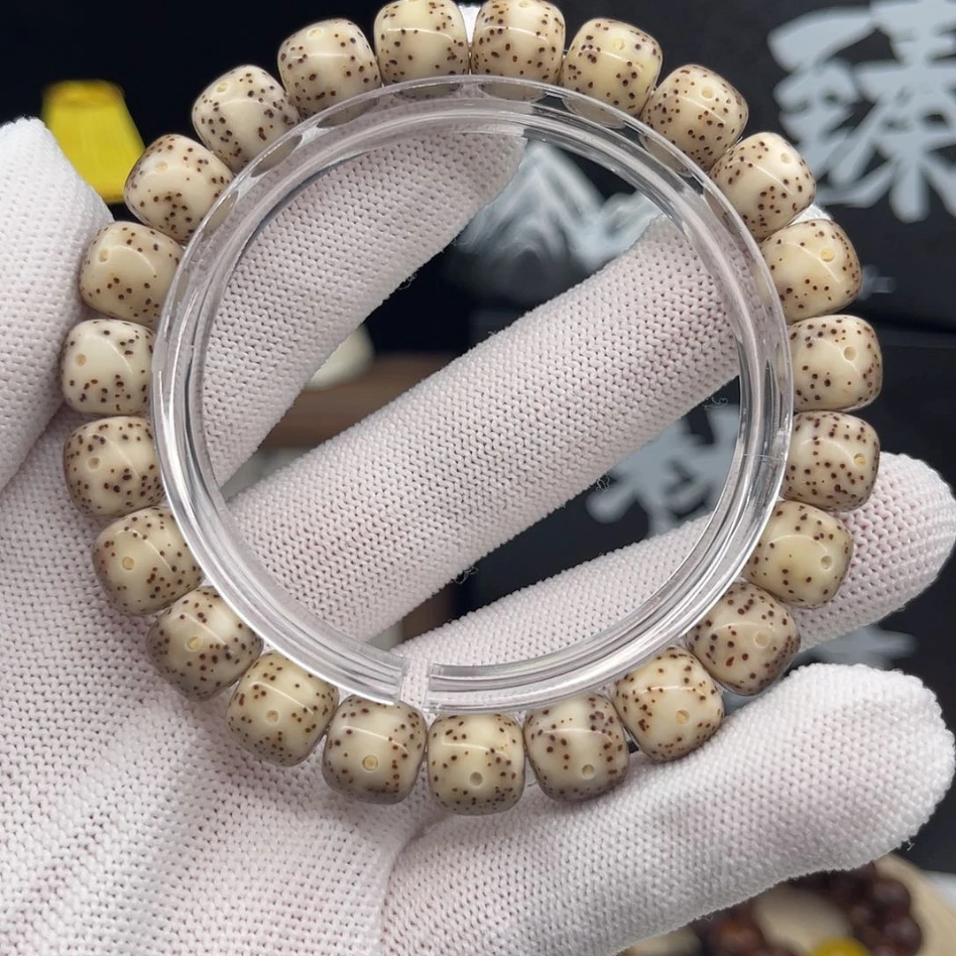 星月菩提手串石玉冰糖10×9