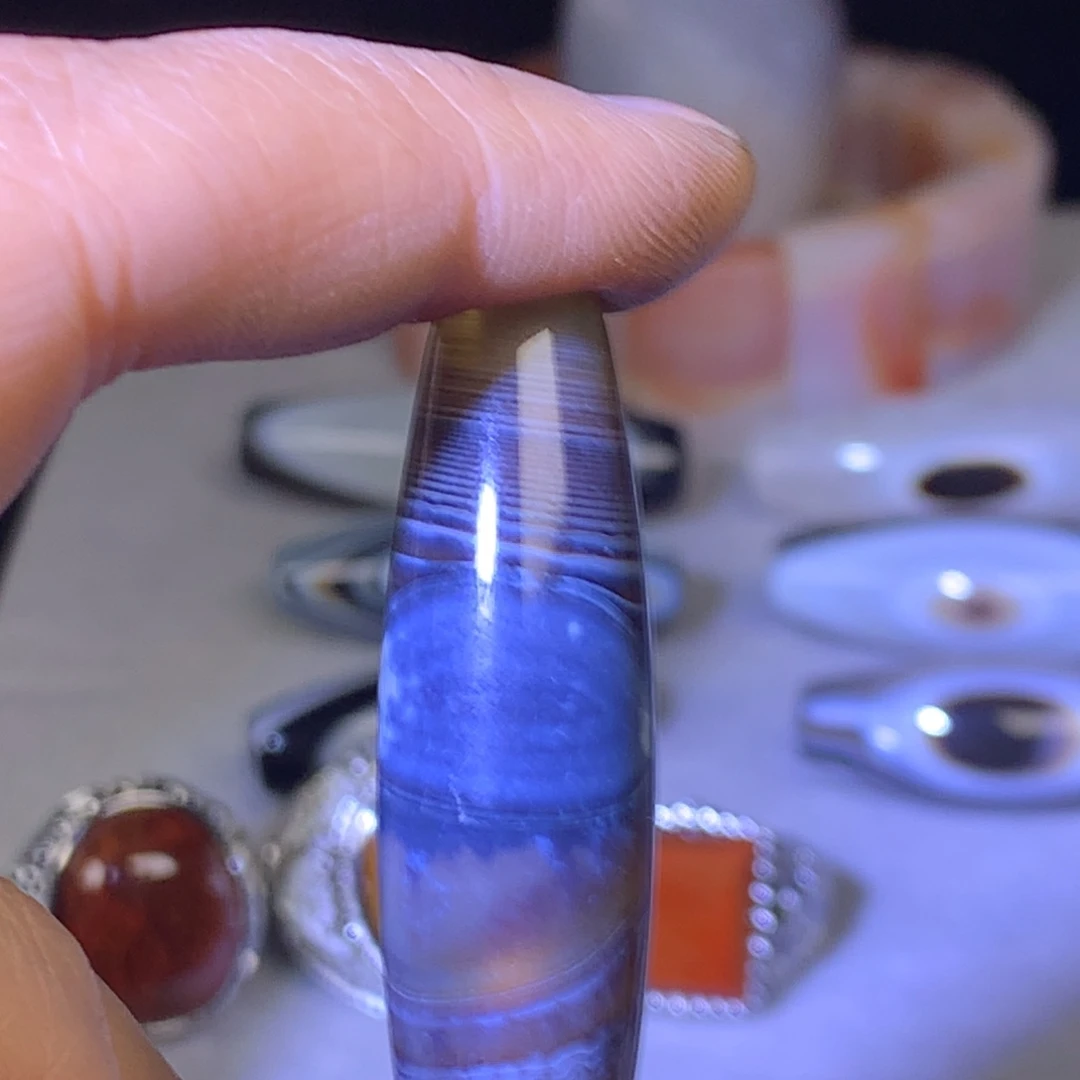 玛瑙/玉髓合金颈饰