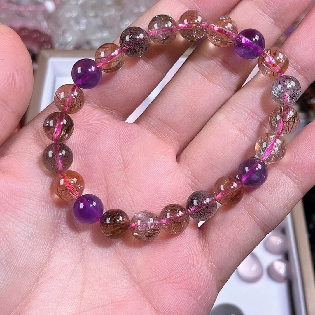 未镶嵌手链水晶天然金超手链