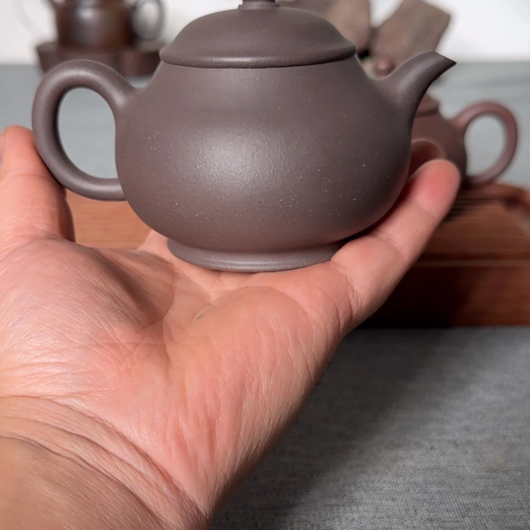 龟***兄茶壶紫泥紫砂壶紫砂壶紫砂壶