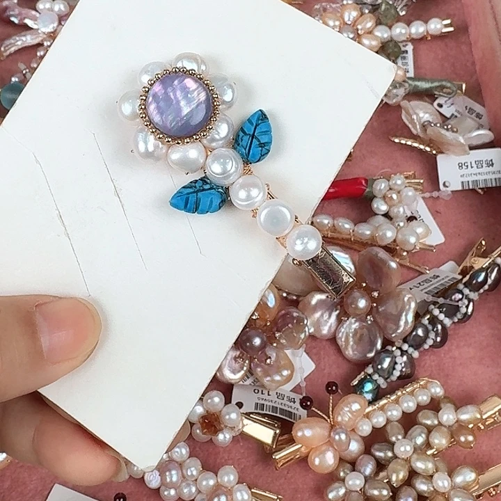 未镶嵌淡水珍珠发饰