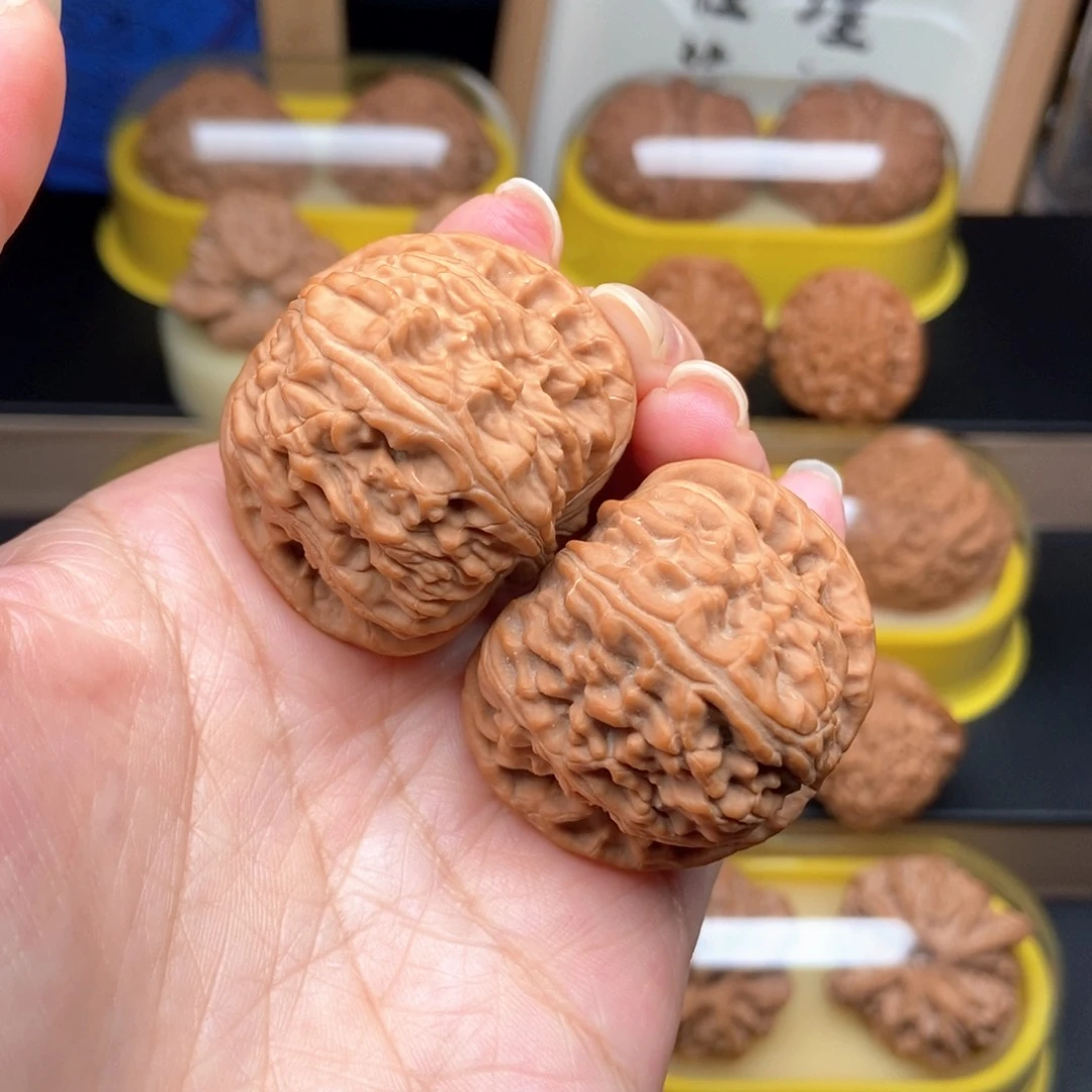 吊坠文玩核桃39白狮子