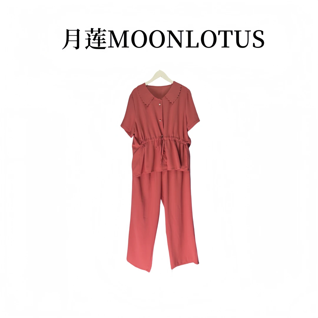 G633  清新时尚套装极简套装轻奢时尚裤子夏季阔腿百搭休闲