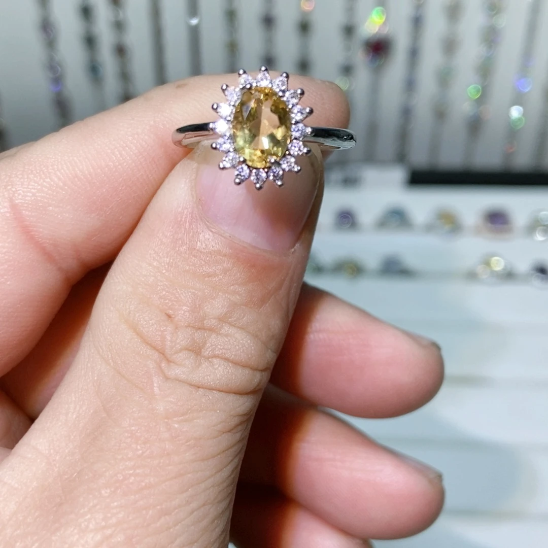 紫晶珠宝半成品银S925镶嵌?***9
