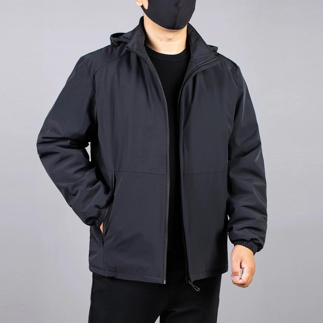大码男装棉服秋冬季休闲中厚加肥加大保暖防风外套男胖子宽松棉衣