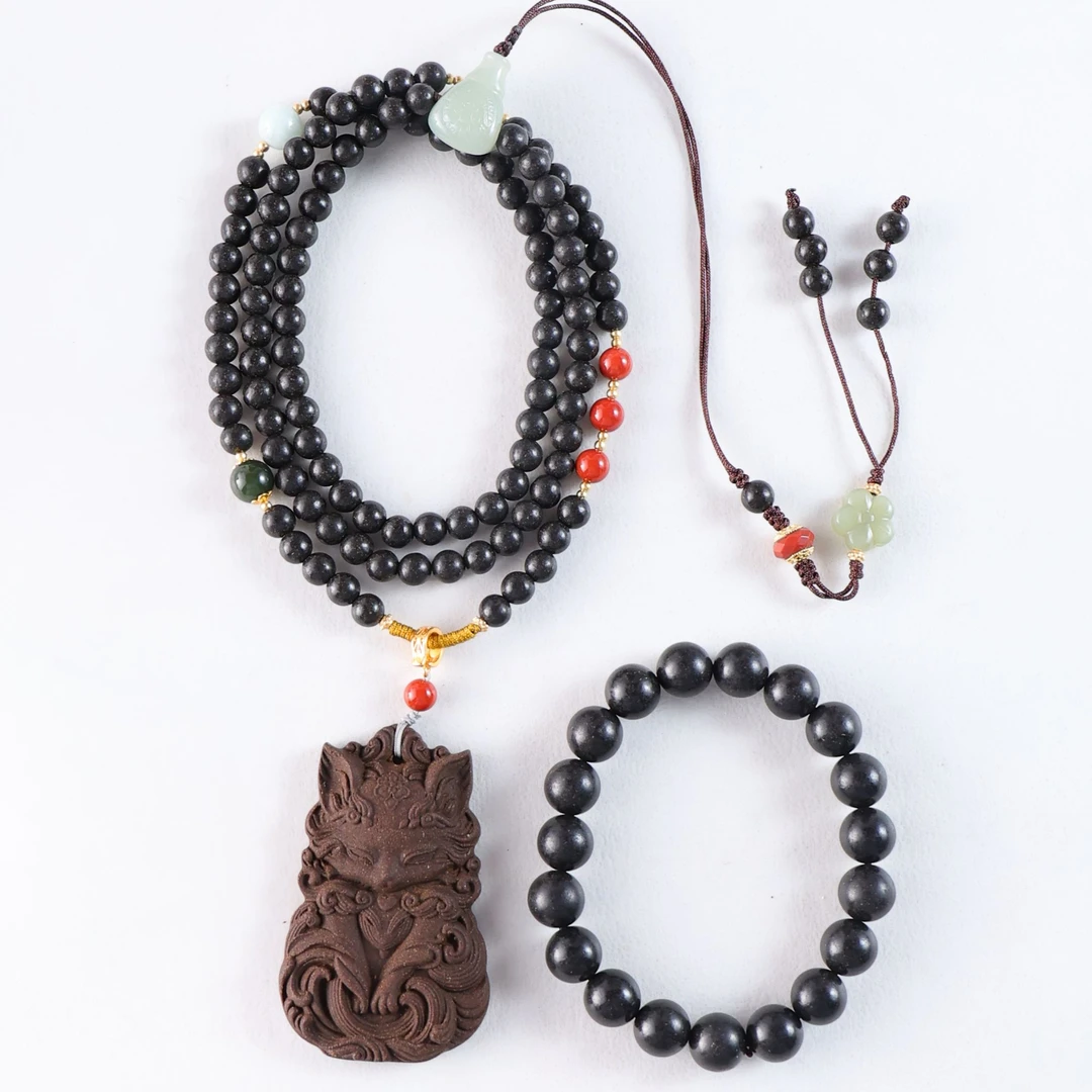 【非遗合香】合香珠 宣和御制大四合 脖挂链带凤九ZJ0207送ZJ0209*1