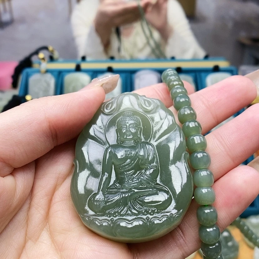 【闪购商品】和田玉颈饰未镶嵌用****3