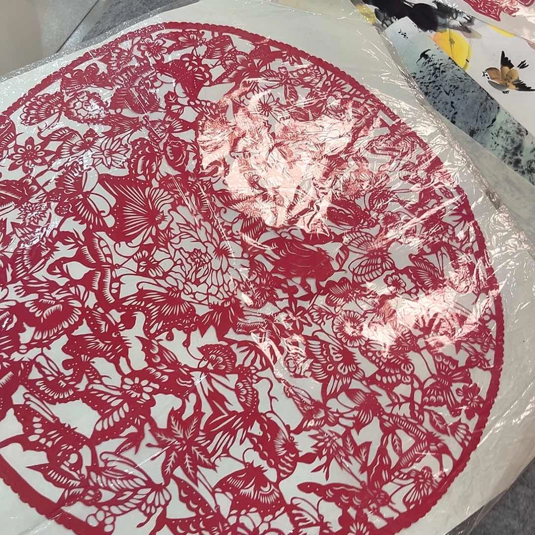 国画纯手绘山水花鸟书法