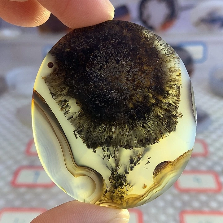 玛瑙/玉髓合金颈饰