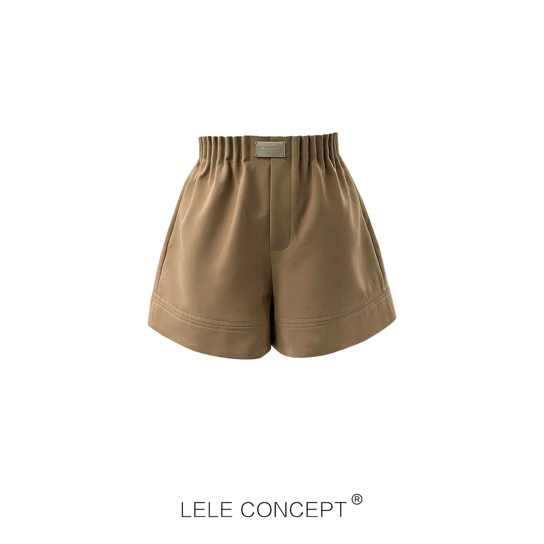 LELE CONCEPT丨「夭夭」气质百搭三色短裤K0209