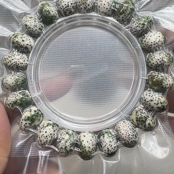 星月菩提手串194傲世糯冰青花大苹果15