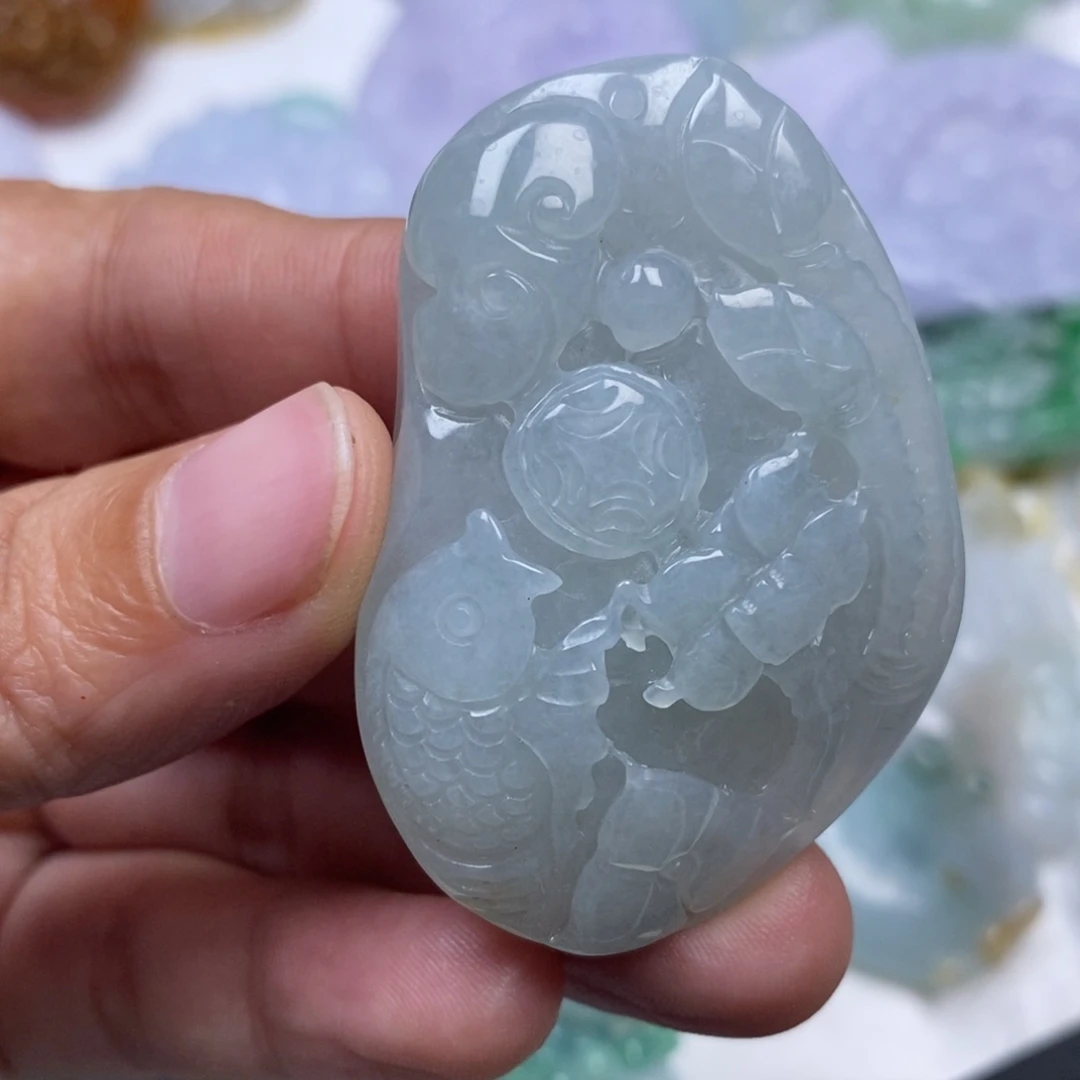 颈饰未镶嵌翡翠翡翠