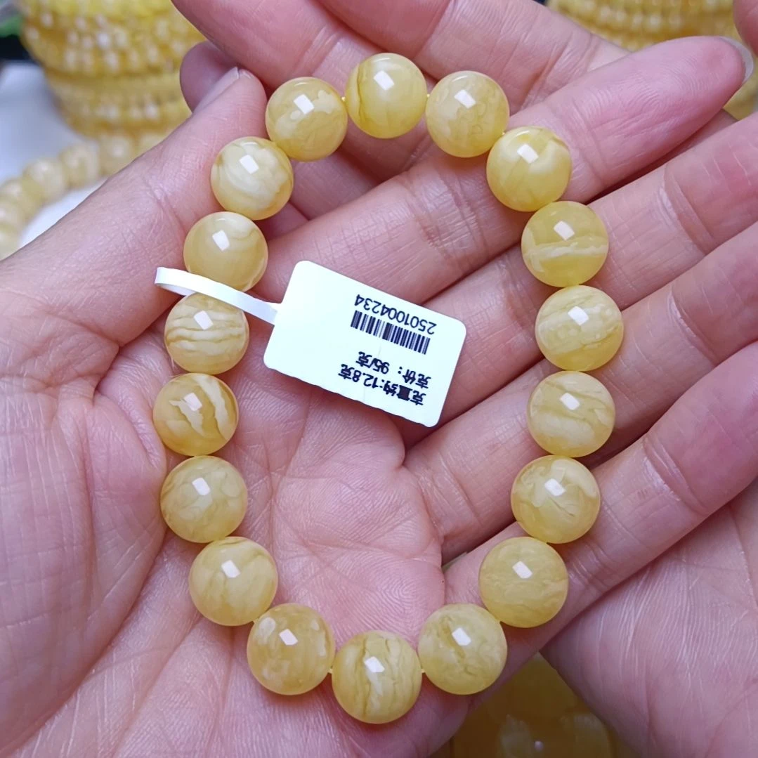 蜜蜡手串未镶嵌10大➕妖花手串