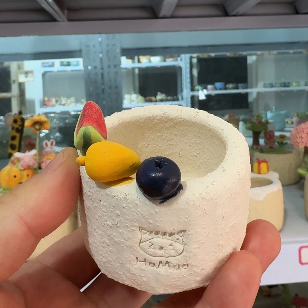 厂家直销手工花盆摆件