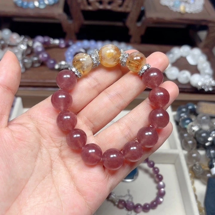 水晶手链未镶嵌金薇薇