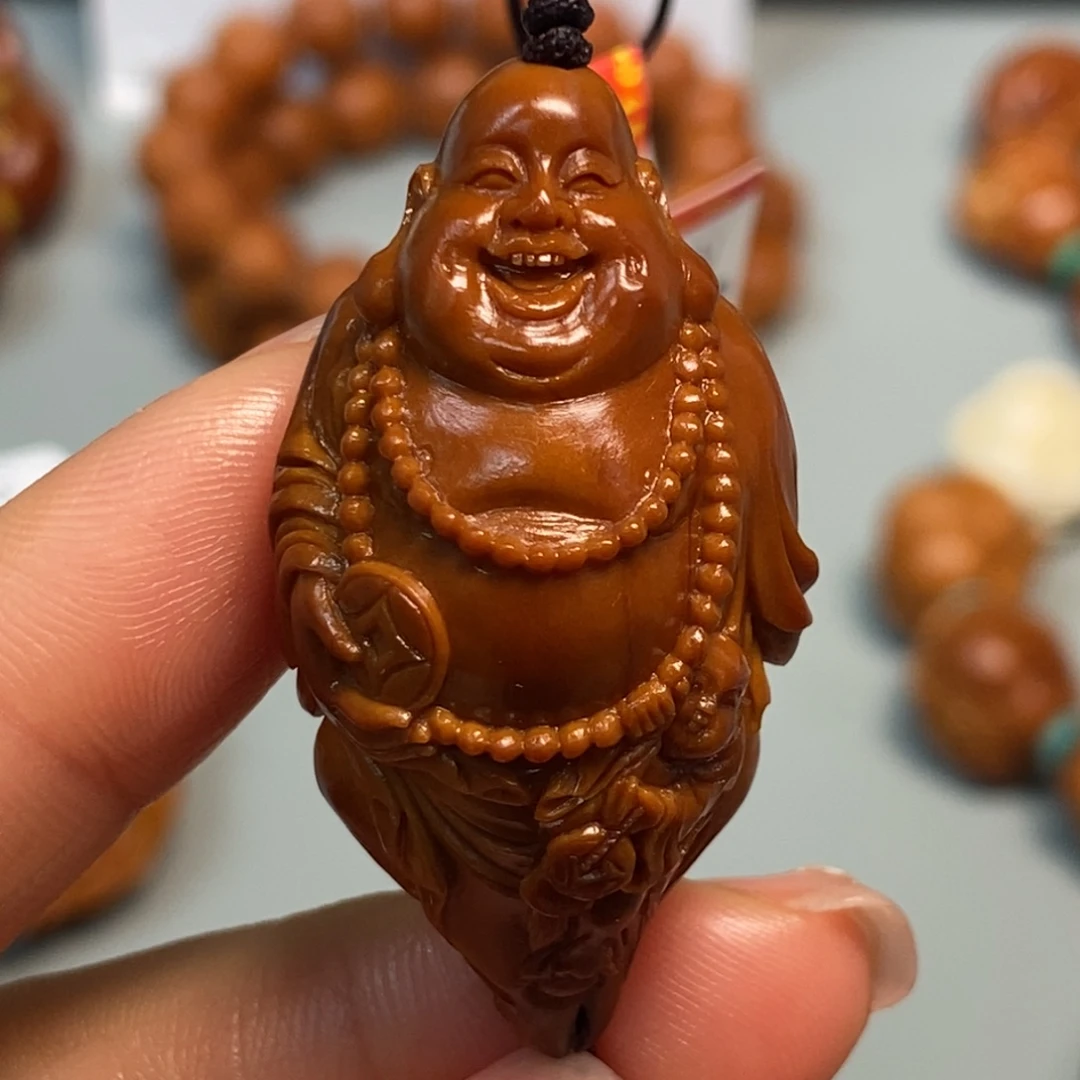 橄榄核手串/手链童子弥勒