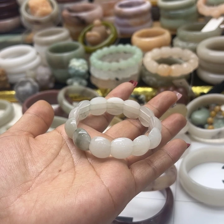 石英岩玉合金手镯