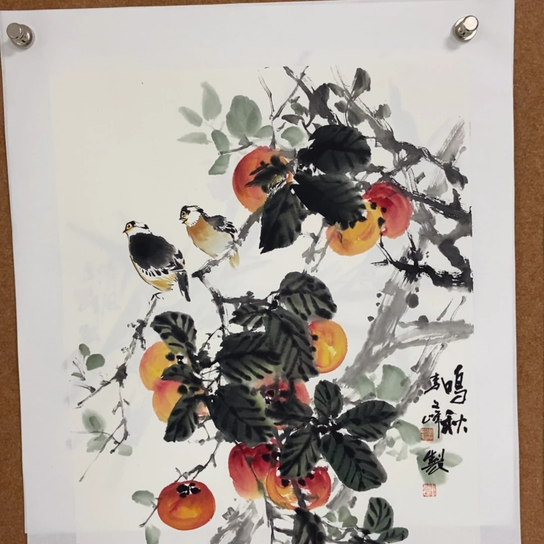 国画李文峰的画作