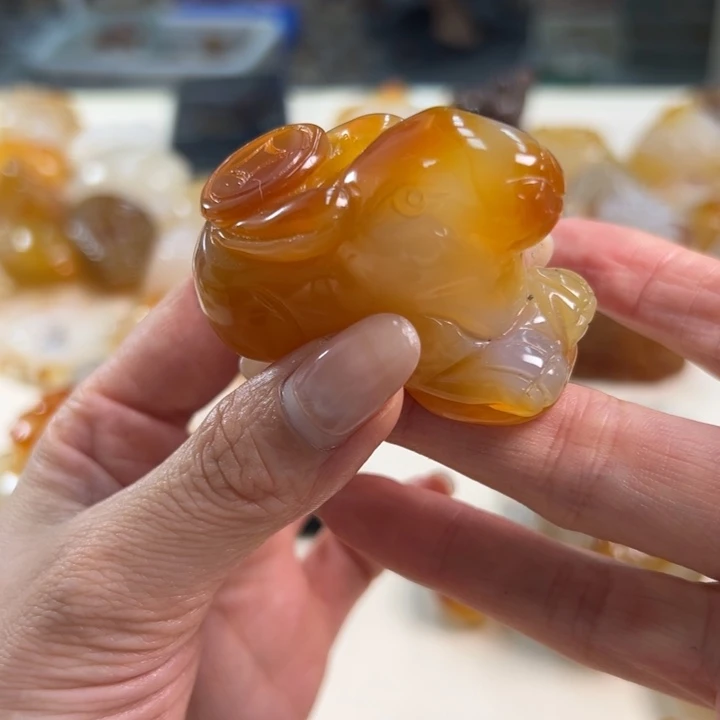 玛瑙/玉髓吊坠(不含链)未镶嵌
