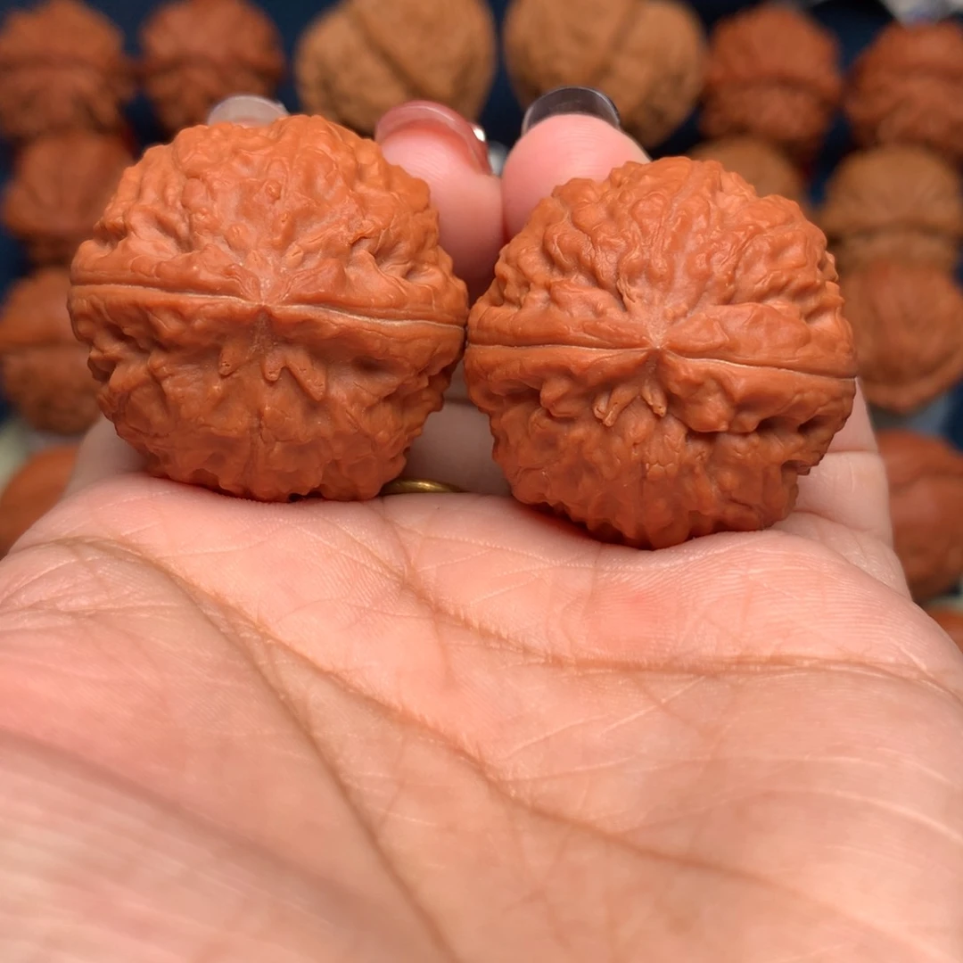 把件文玩核桃荔枝纹