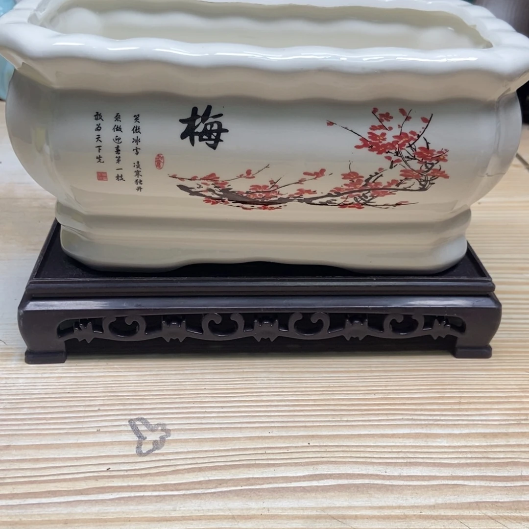 瓷片陶瓷花盆陶瓷艺术