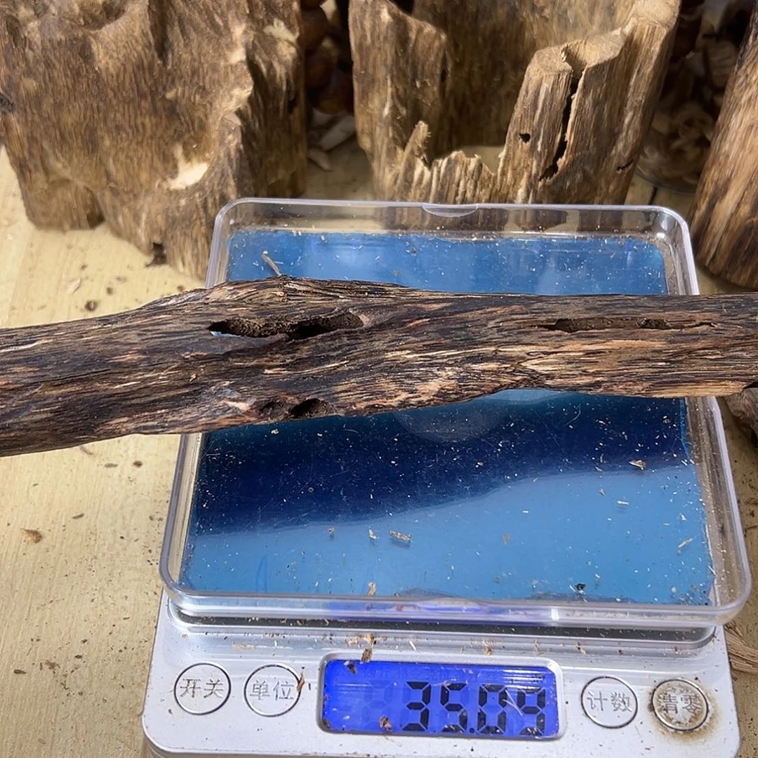 香料绿奇楠虫漏35克白棋