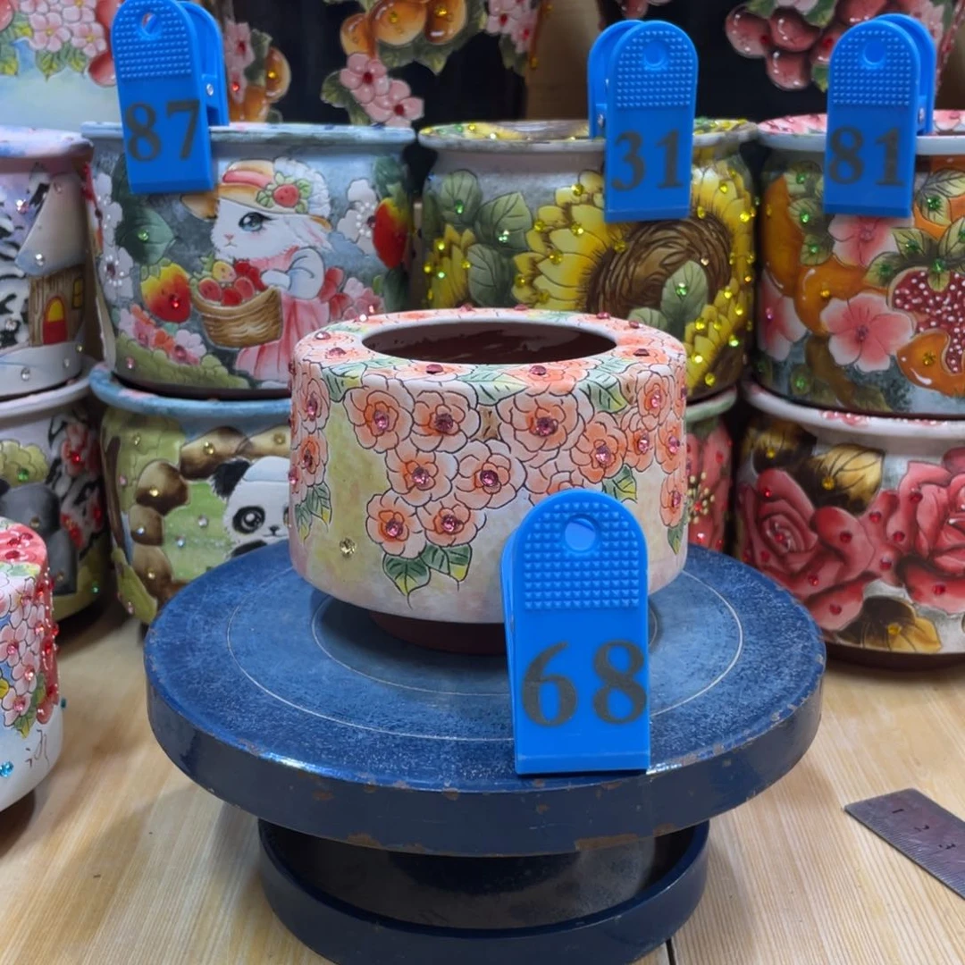 多肉花盆顶冠花盆