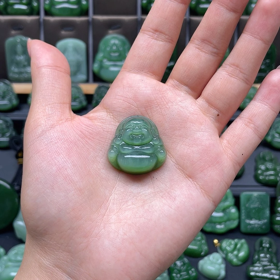 和田玉未镶嵌颈饰吖