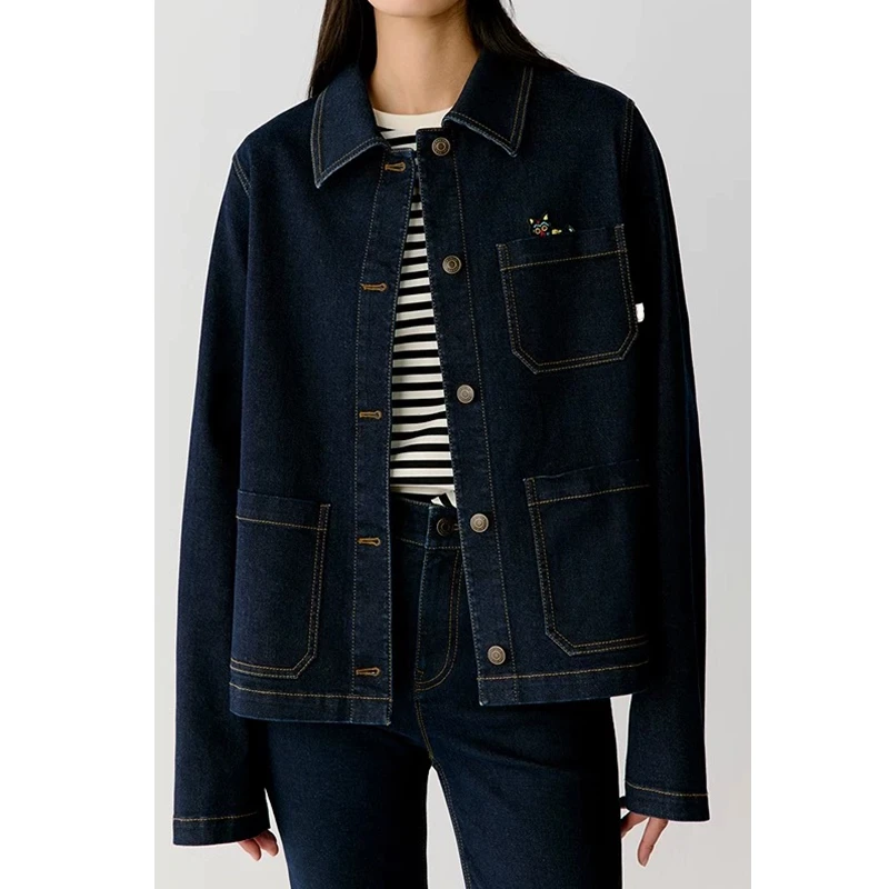 原单非市面货！环保欧洲超弹牛仔外套C620