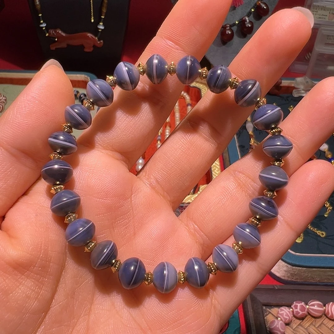 玛瑙/玉髓未镶嵌手链