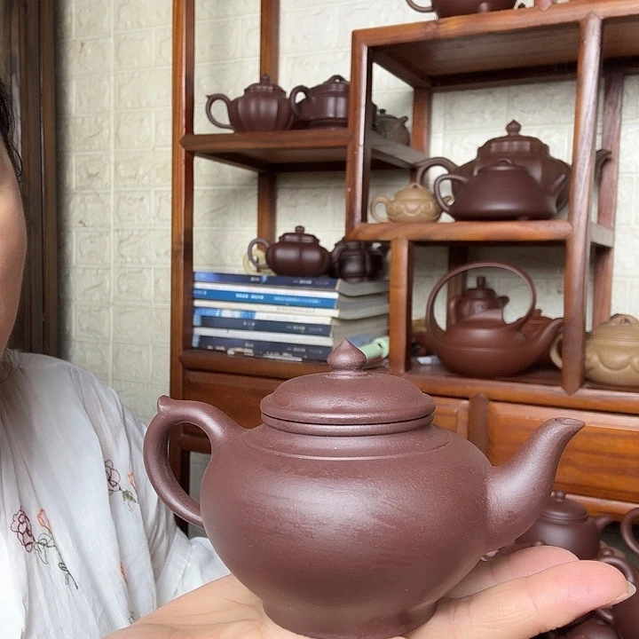 茶壶紫砂樱200cc半手工