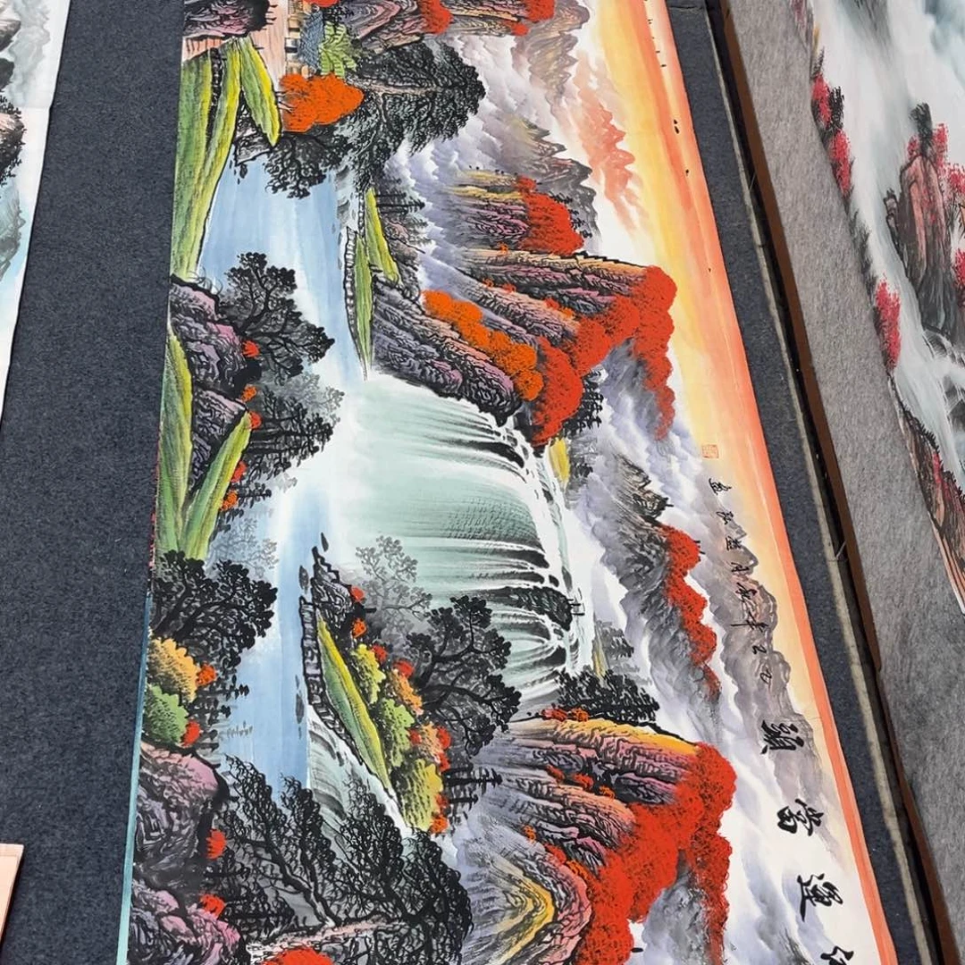 寒***画国画明月的直播间888