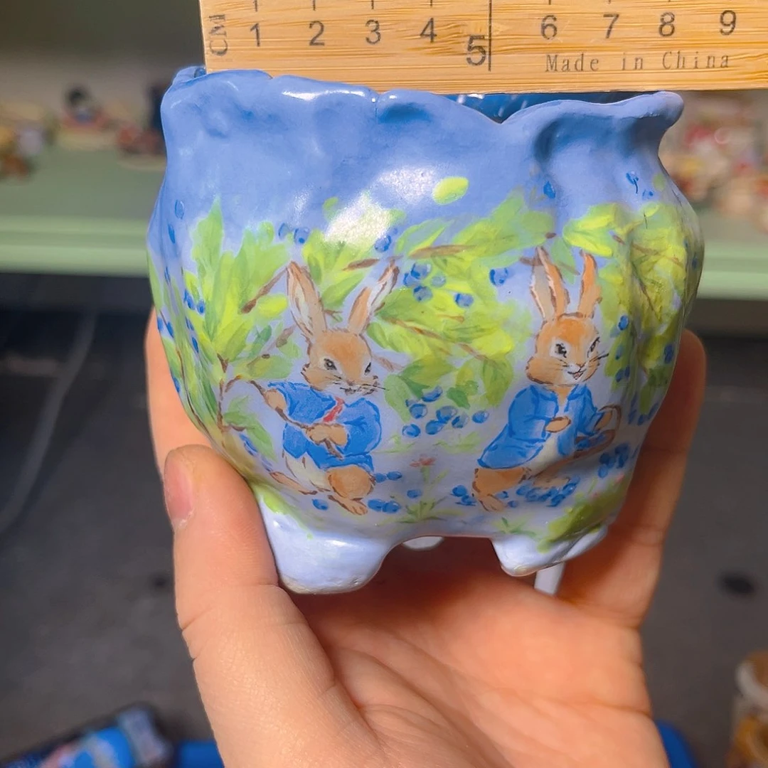 红陶老梧家瑕疵多肉花盆