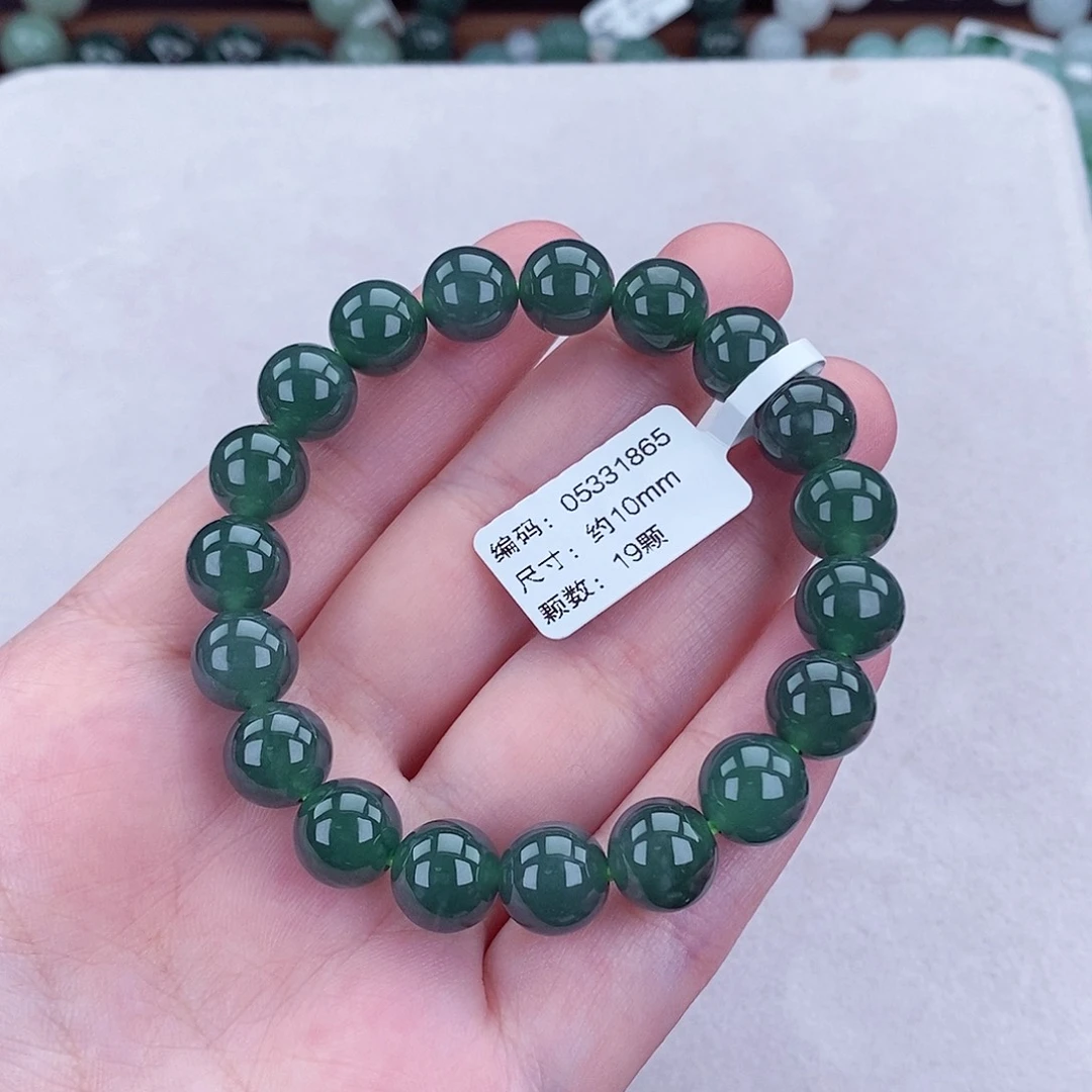 翡翠未镶嵌毛衣链