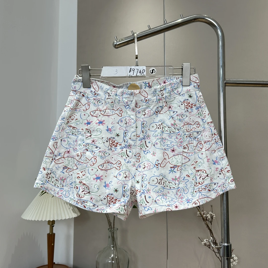 【9748】小鱼短裤【集合链接下单备注信息】裤子牛仔裤