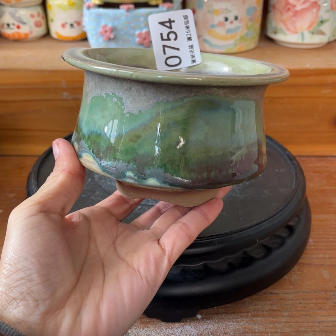 0754内口9景德镇手工制作瑕疵