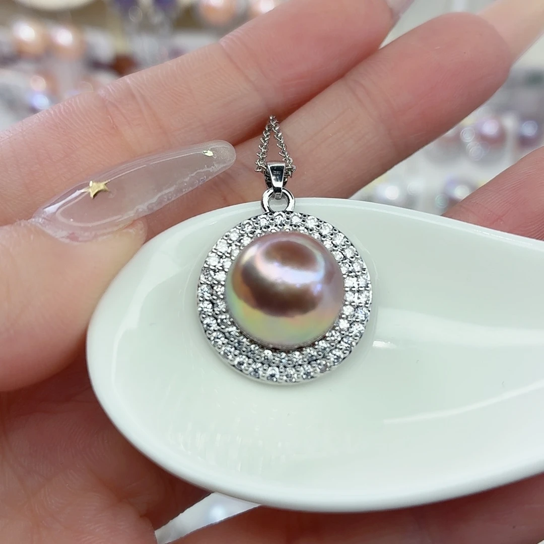 合金颈饰淡水珍珠