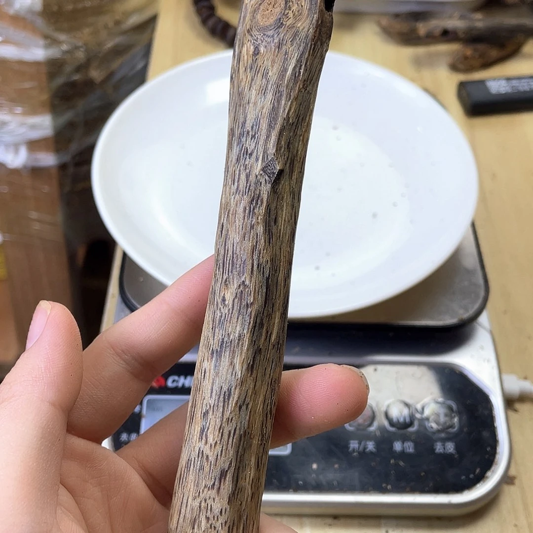 木绿奇楠原材料虫漏35克