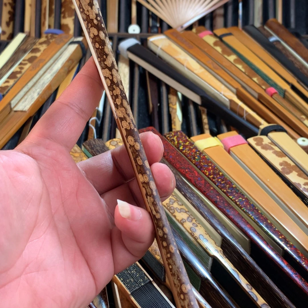 【闪购商品】扇子B***k手工制作折扇