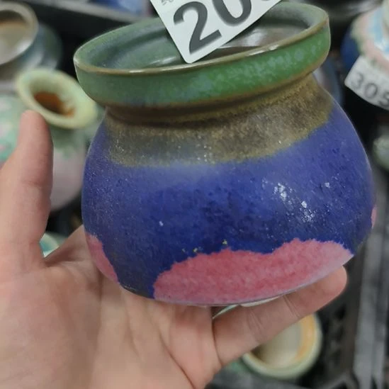 景德镇手工高温陶瓷：内7口高8(微瑕)