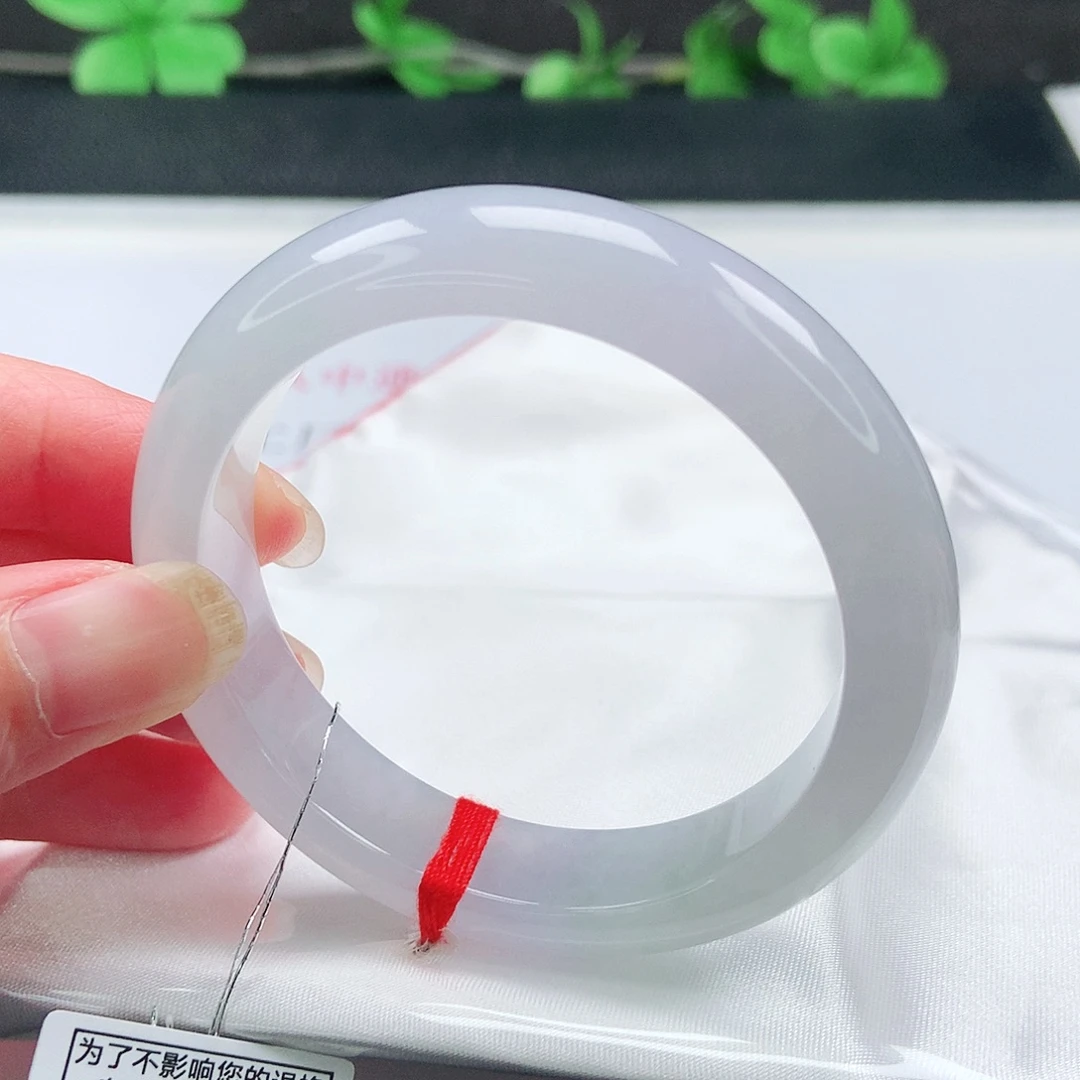 翡翠未镶嵌手镯51圈