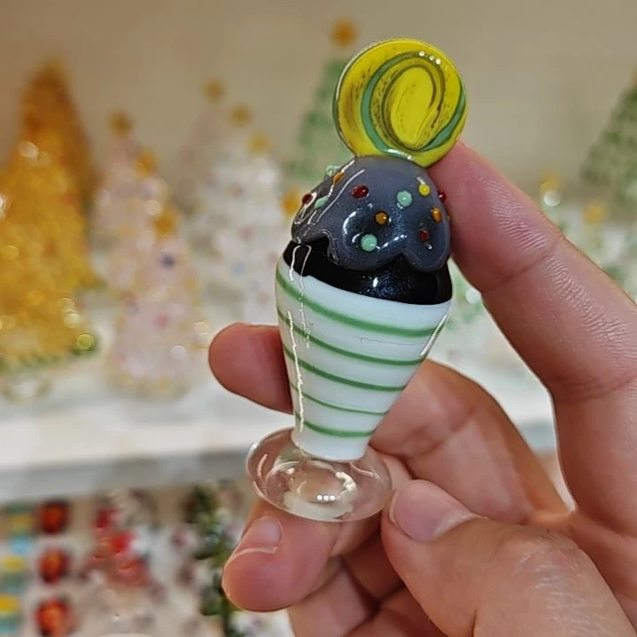 琉璃手工艺品圣诞树