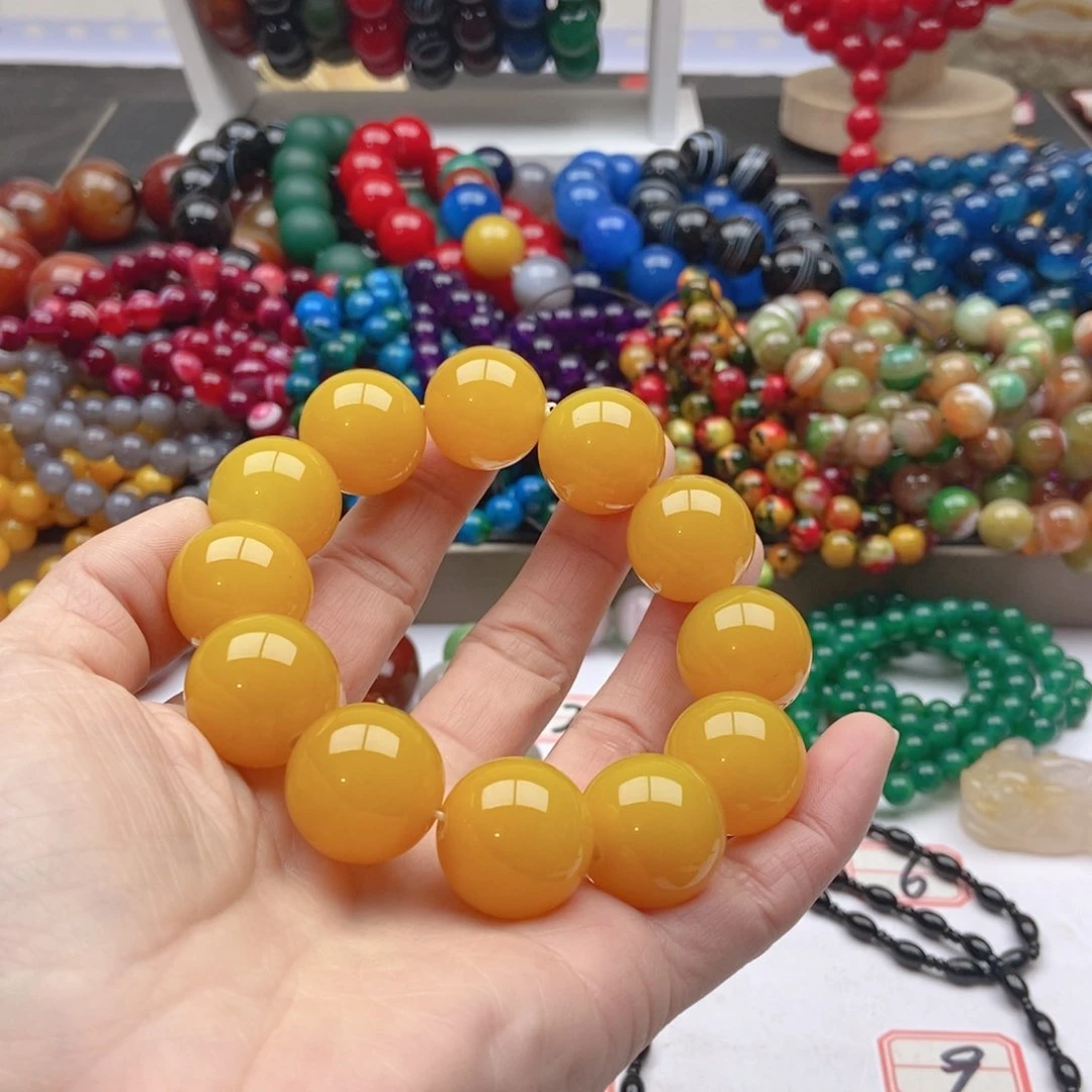 【闪购商品】玛瑙/玉髓手链未镶嵌呆*江