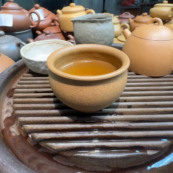 茶壶紫砂葵黄段无添加130cc