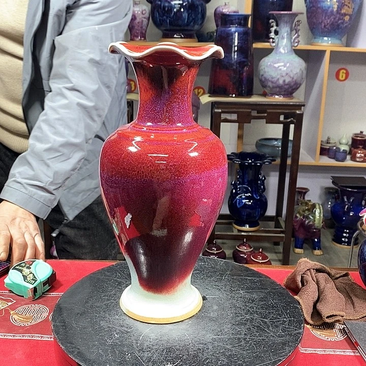 瓶中国神垕精品钧瓷