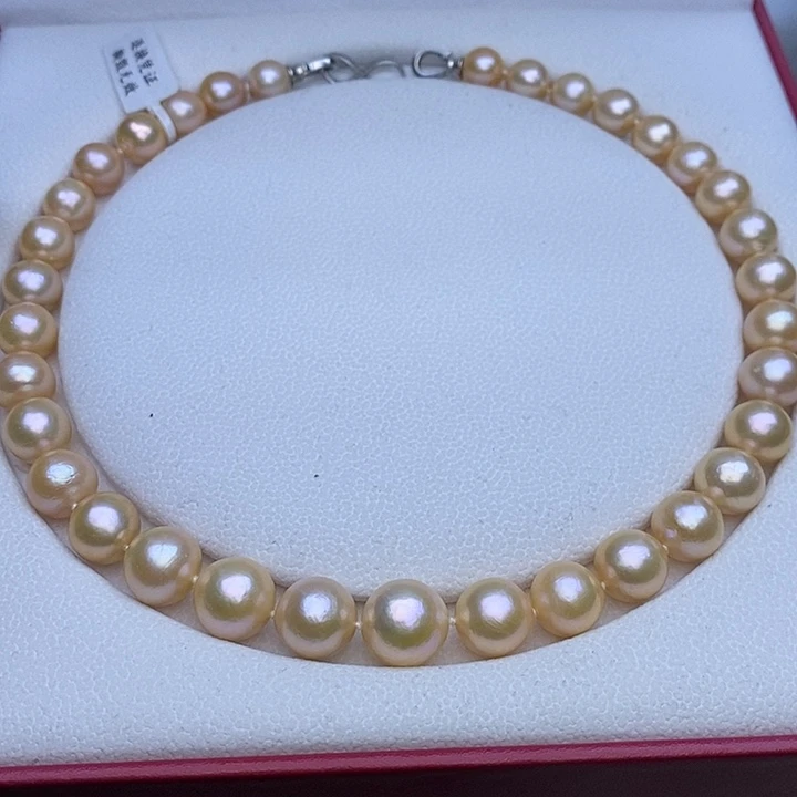 淡水珍珠项链未镶嵌10-13