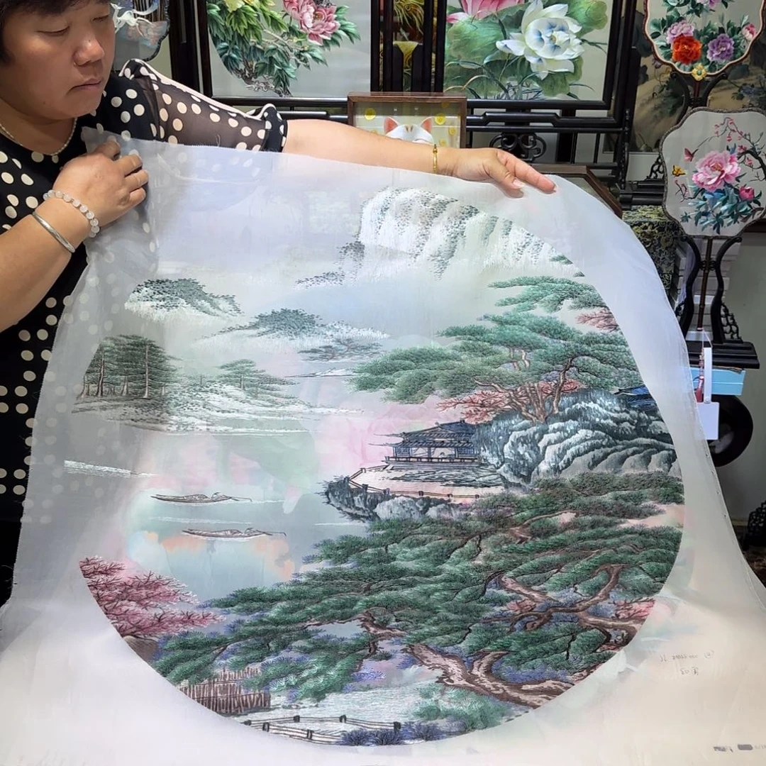 刺绣刺绣工艺精湛独特设计理念