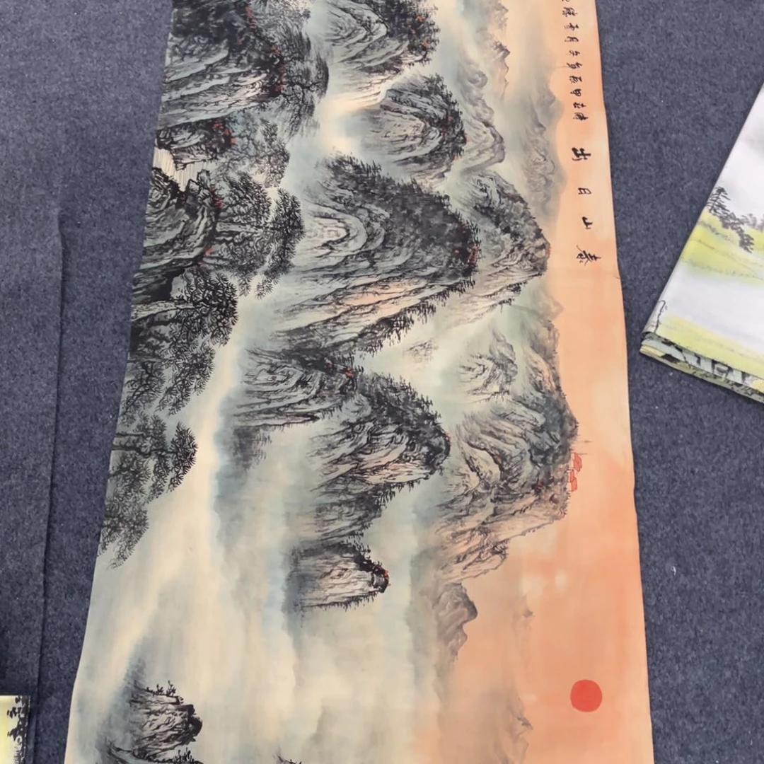 国画处理作品看好再拍哦