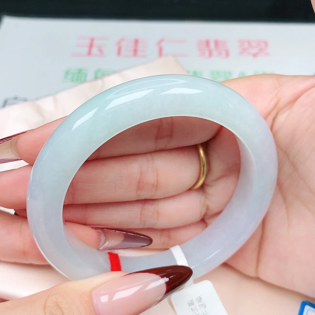 未镶嵌手镯翡翠58-59圈口