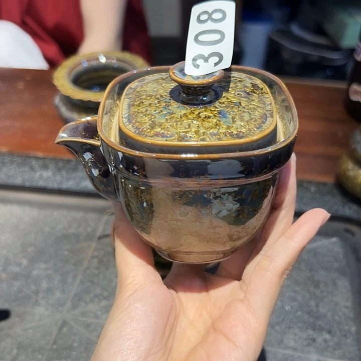 龙泉云间青瓷小米茶器
